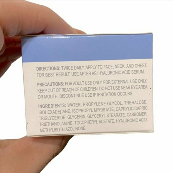 None Skincare Abi Skincare Hyaluronic Acid Moisturizing Cream Poshmark